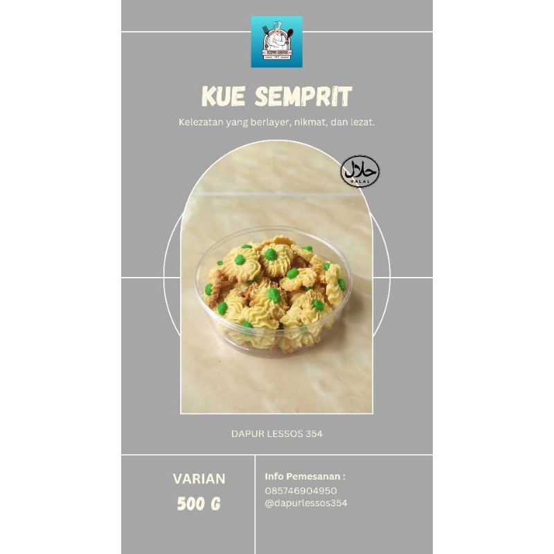 

ROTI/KUE SEMPRIT 500gram