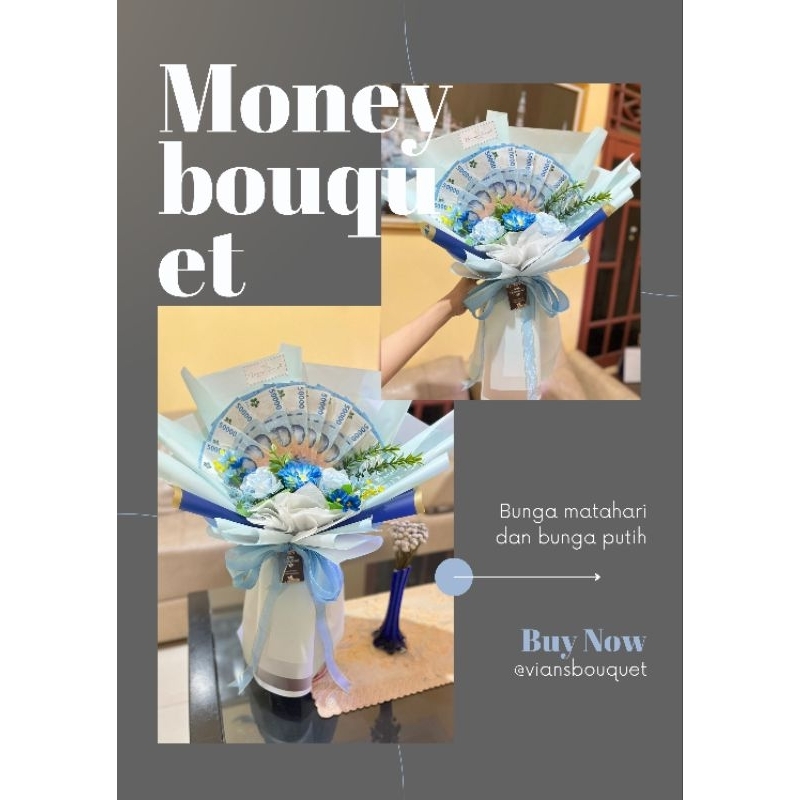 BOUQUET MONEY/ BOUQUET CANTIK/ BOUQUET BUNGA/ BUNGA ARTIFICIAL/ BUNGA PALSU/ BUNGA UANG/ RANGKAIAN B