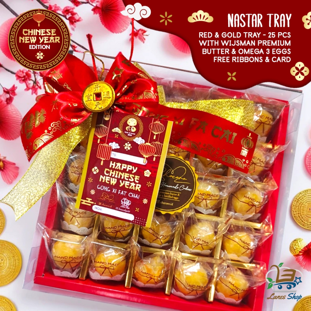 

Nastar with Wijsmann Butter Premium Package isi 25pcs