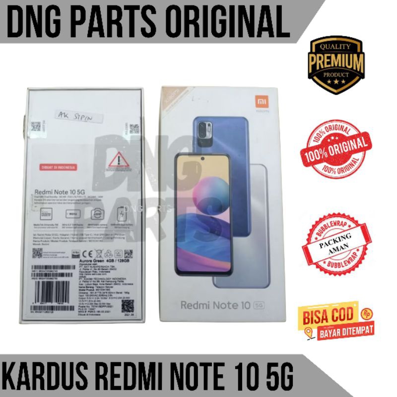 

DUS BOOK KARDUS BOX XIAOMI REDMI NOTE 10 5G ORIGINAL COPOTAN