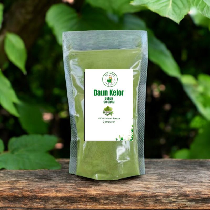 

50Gr Bubuk Kelor Asli Tanpa Campuran Serbuk Bubuk Daun Kelor Organik Rempah Alami Bahan Resep Jsr Herbal Powder