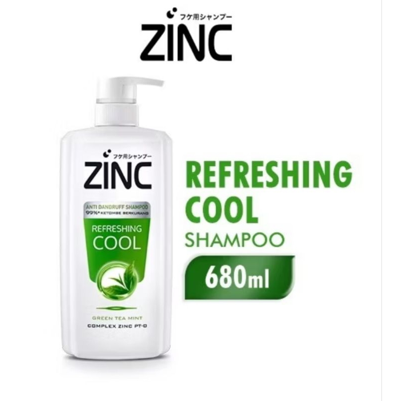 Sampo Zinc refreshing cool botol