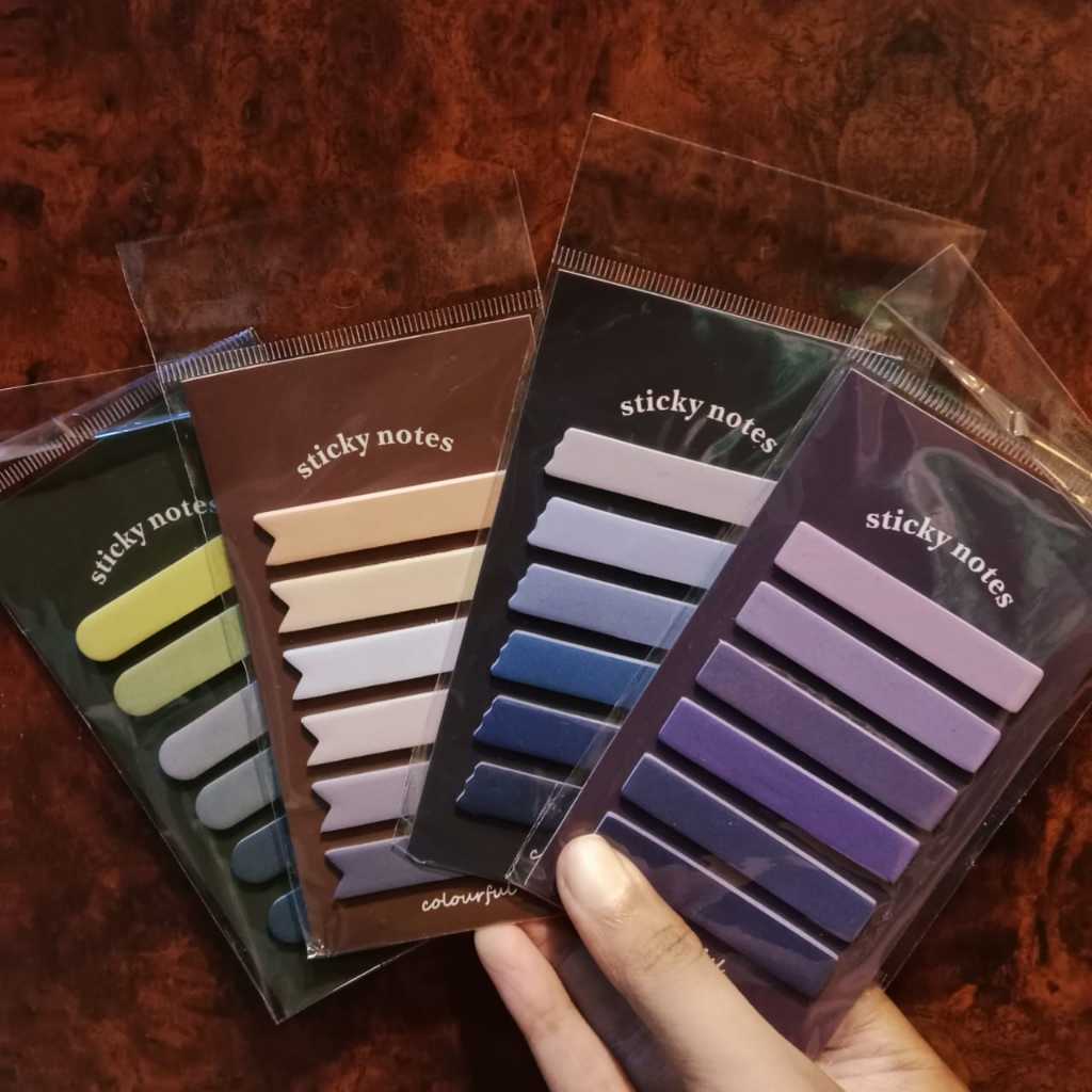

Sticky Note Gradiasi 6in1 Tempelan Kertas Catatan 120 Lembar Kertas Notes