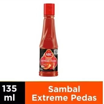 

ABC Sambal Extra Pedas/saos ABC extra pedas /saus ABC 135ml