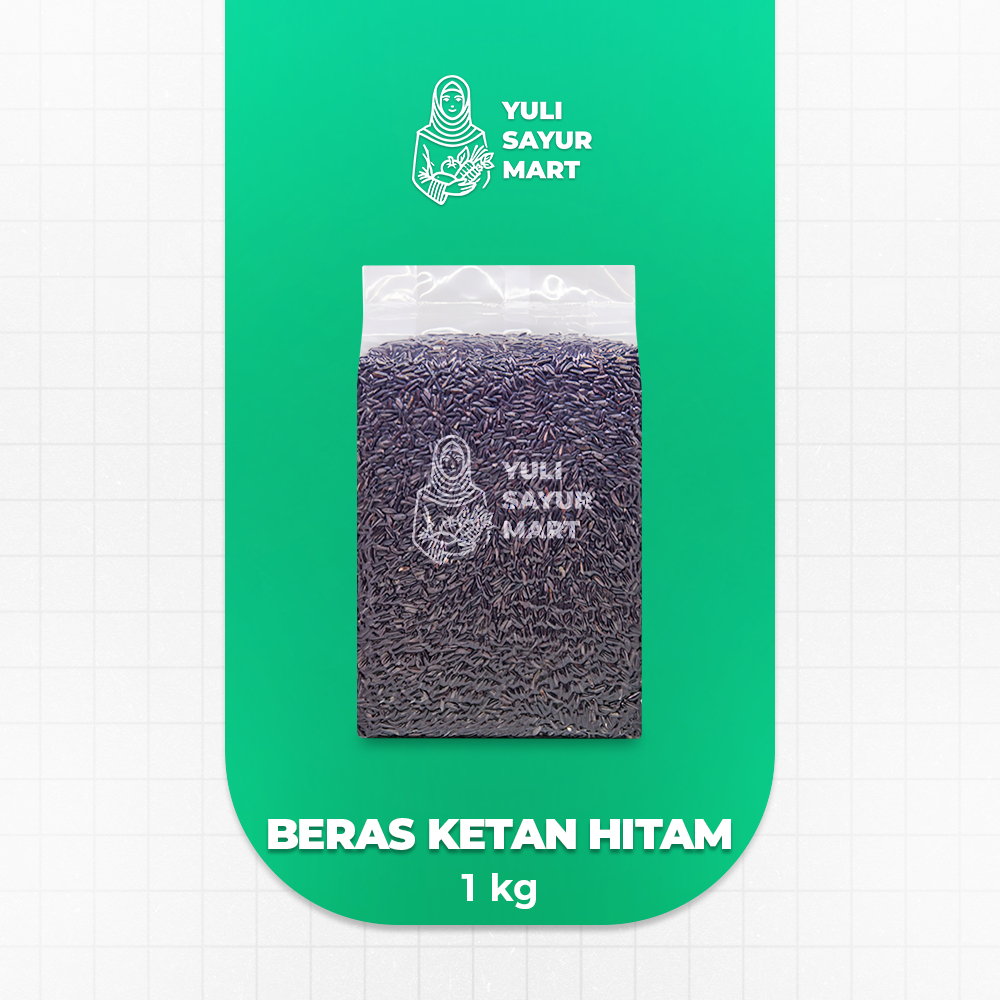 

Beras Ketan Hitam 1kg - Yuli Sayur Mart