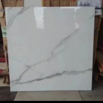 granit lantai ukuran 100x100 motif carara