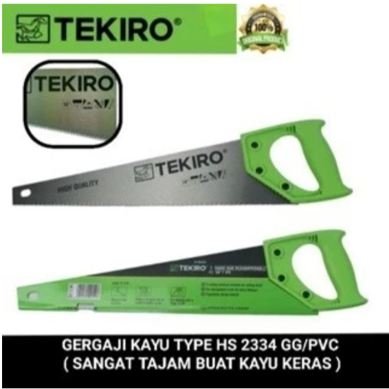 Tekiro gergaji kayu ( sangat tajam khusus kayu keras ) jaminan Asli Original