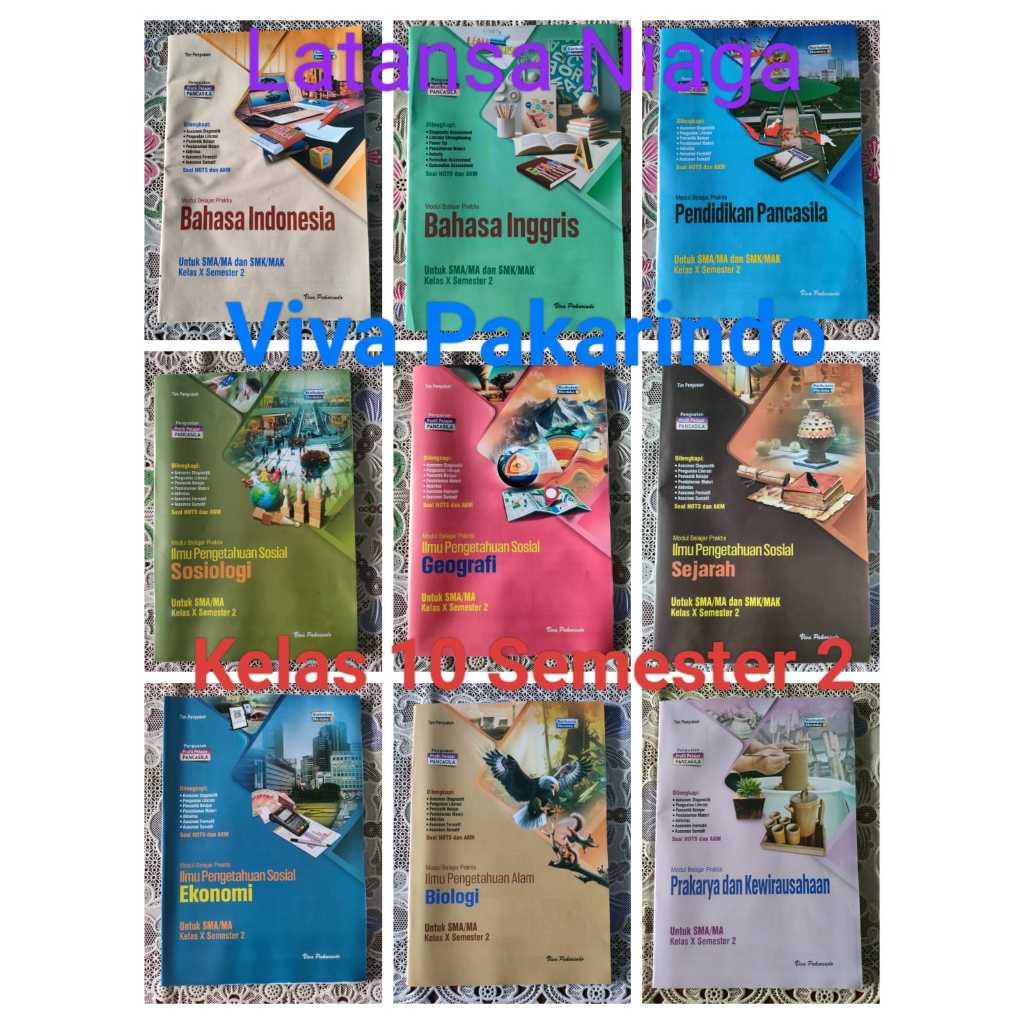LKS VIVA PAKARINDO SMA/MA KELAS 10/X Kurikulum Merdeka Semester 2 (Genap)