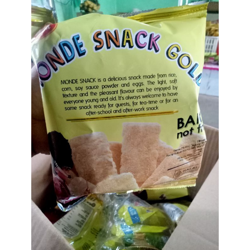 

monde Snack gold 27 gr