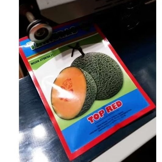 Benih Melon Top red rock Melon isi -+500 bj