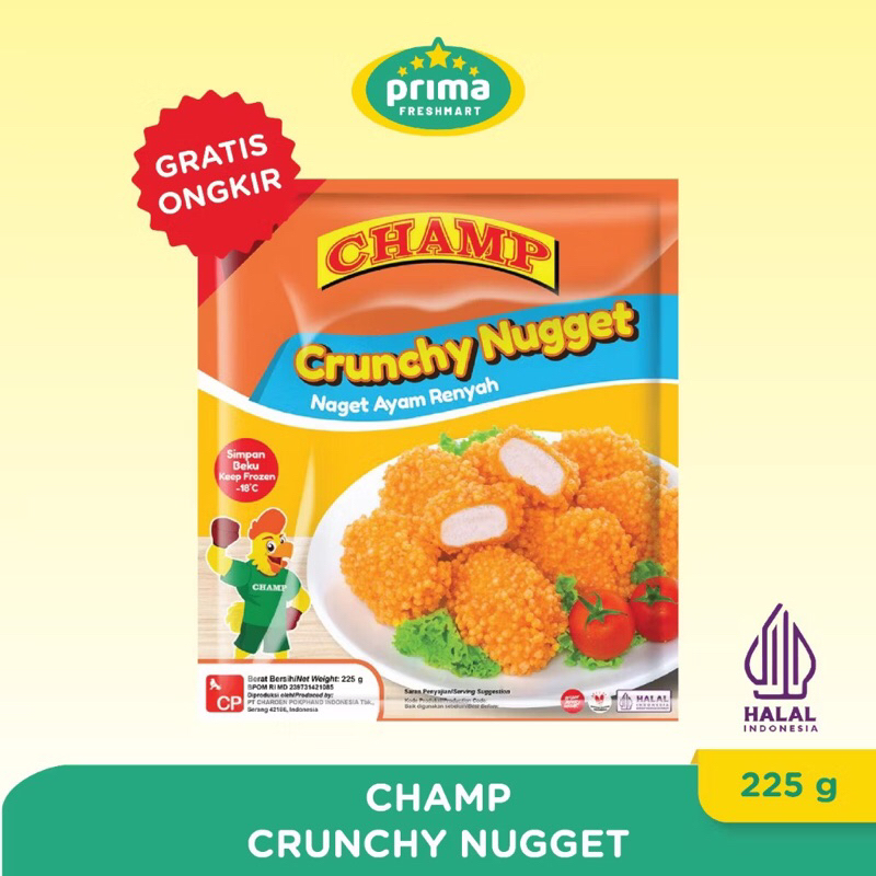 

Champ Nugget Crunchy 225gr