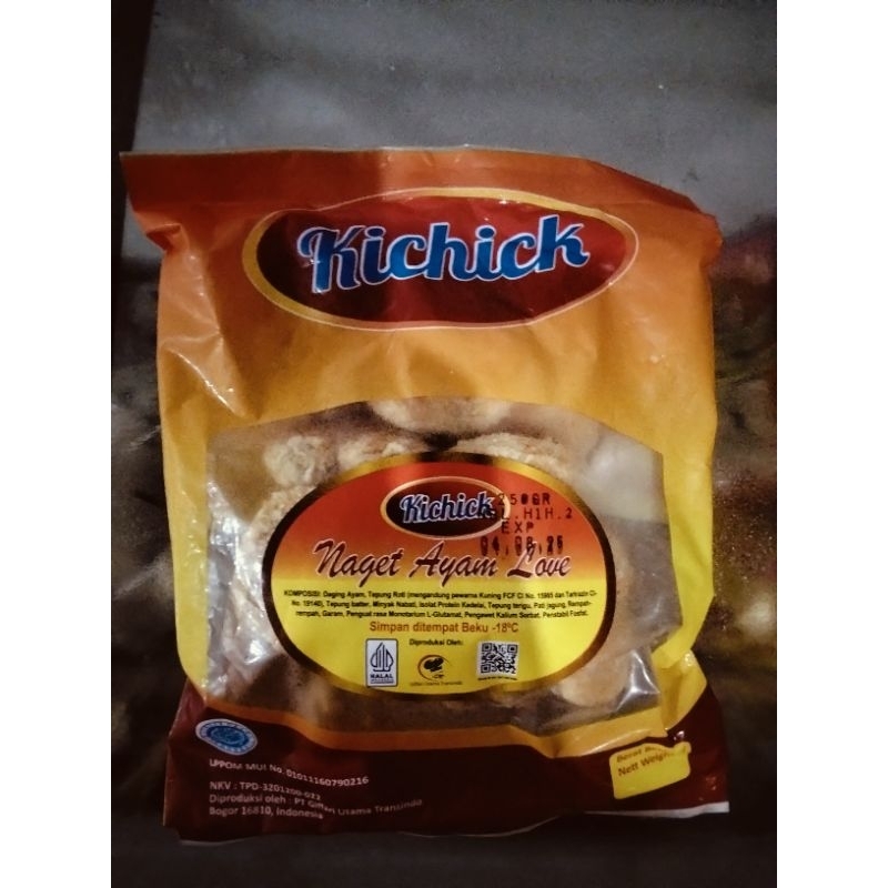 

Khicik Love Nugget Ayam 250g