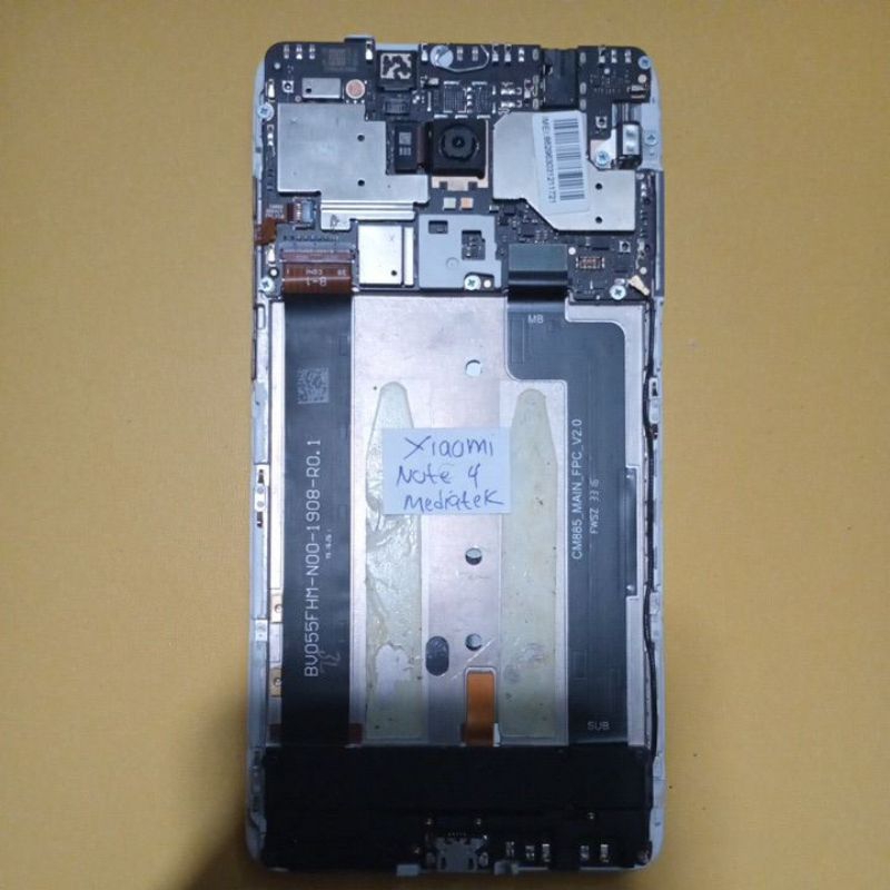 mesin Xiaomi note 4 mediatek normal