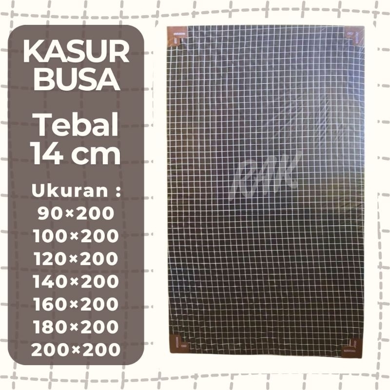 Promo Kasur Busa Tebal 14cm Kasur Busa Spon Berkualitas Tidak Mudah Kempes Kasur Busa 90x200 Kasur S