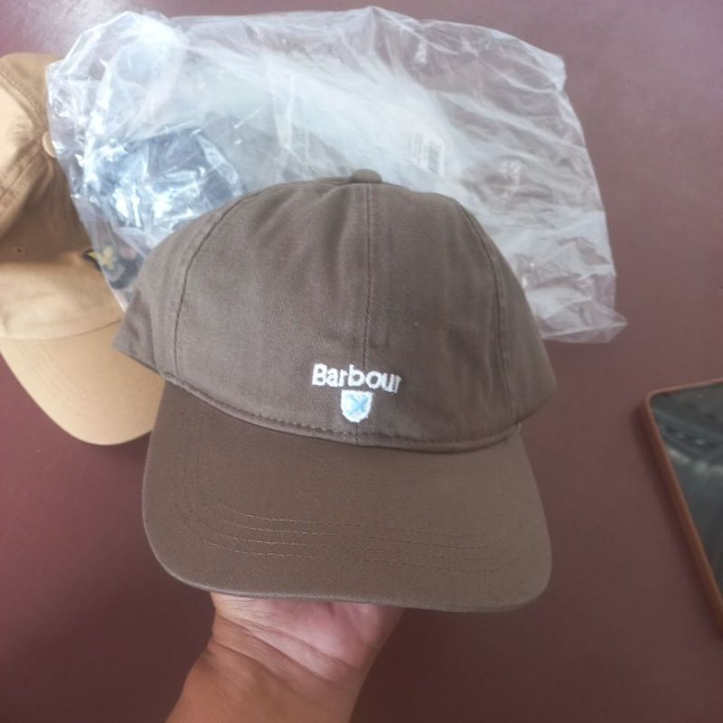Cap barbour hijau