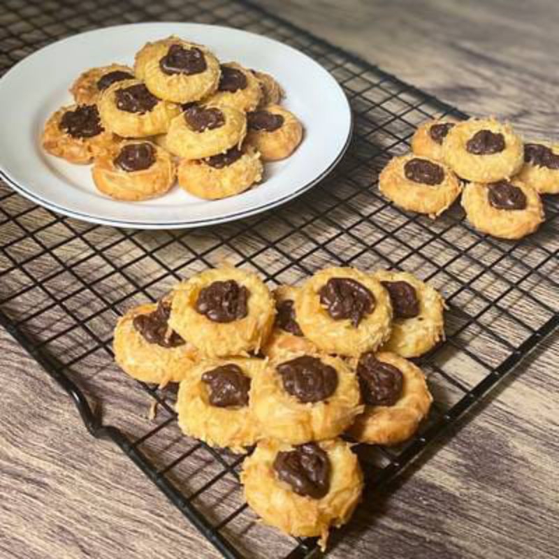 

Kue Kering Thumbprint Toples 250gr | Thumbprint Coklat | Kue Lebaran