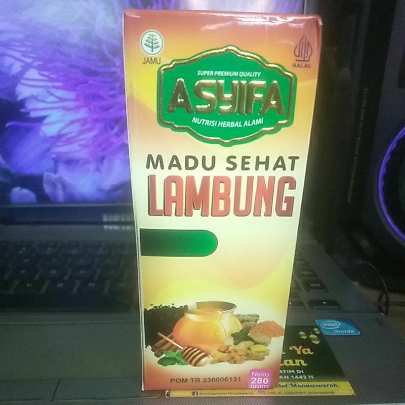 

MADU SEHAT LAMBUNG ASYIFA 280GR honey