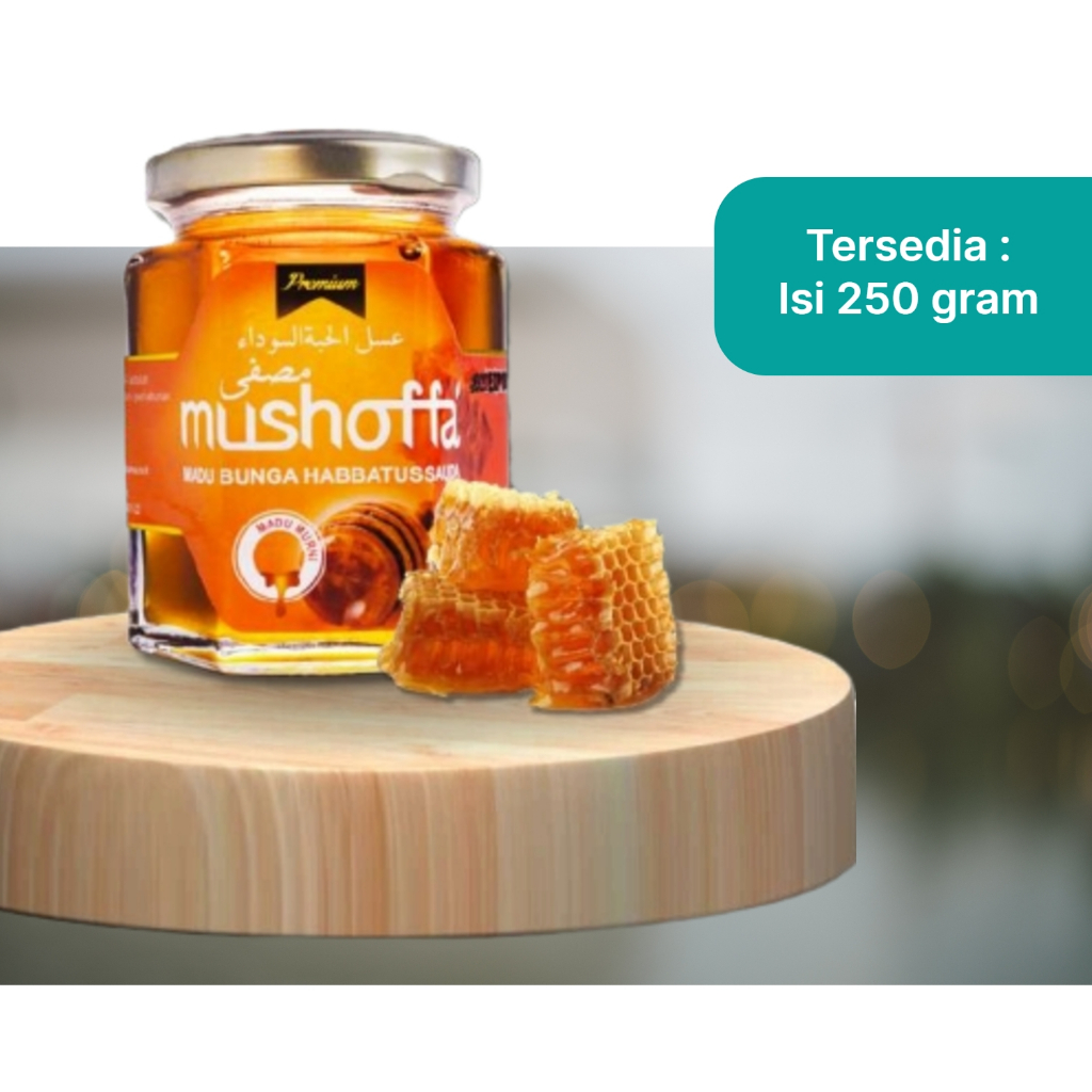 

MADU MUSHOFA Madu murni bunga habbatussauda isi 250 gram
