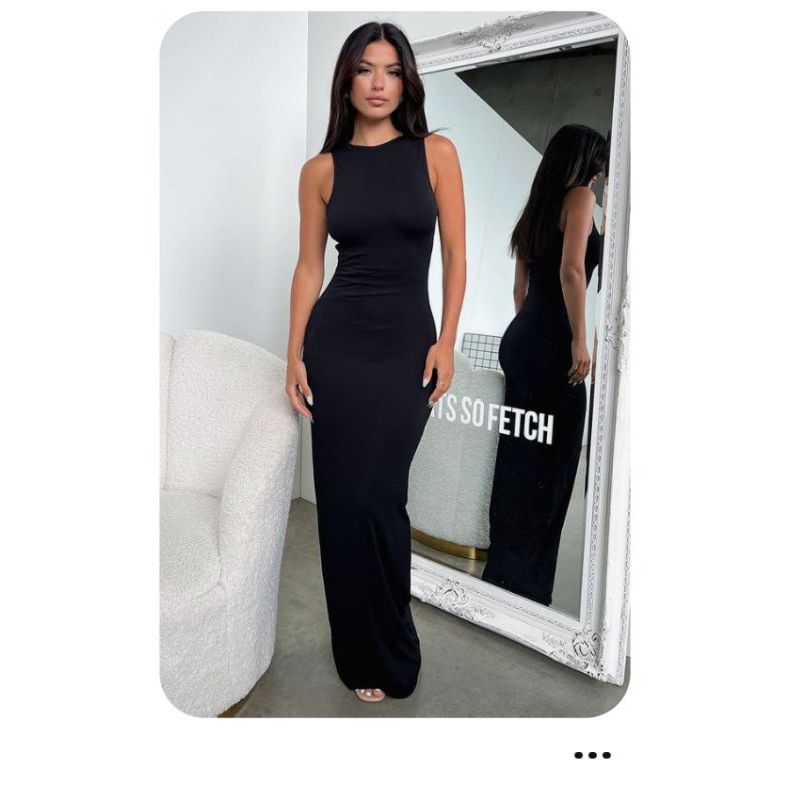 lok Gamis Tanpa LenganGamis Kutung PremiumGamis LekbongInner Dress Tanpa Lengan