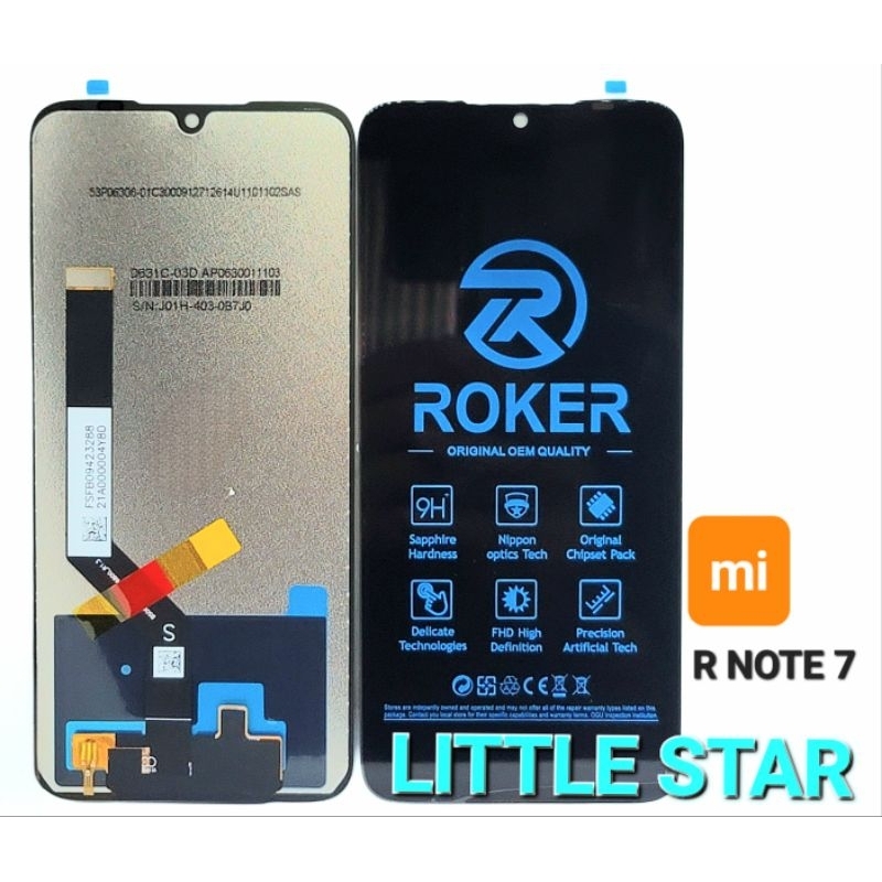 LCD XIAOMI REDMI NOTE 7 / REDMI NOTE 7 PRO FULLSET TOUCHSCREEN ORI