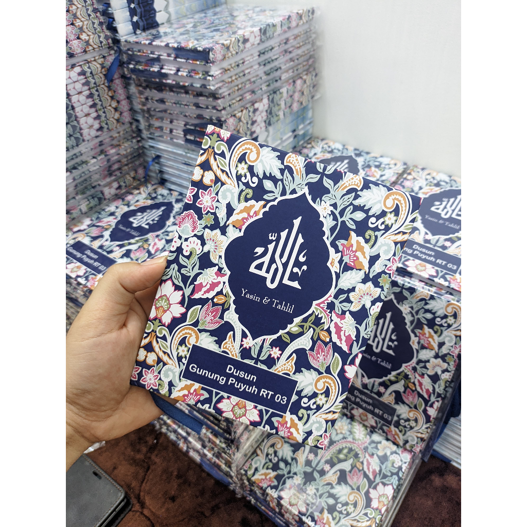 BUKU YASIN DAN TAHLIL HARDCOVER UNTUK WAQAF DI MASJID/ DUSUN DLL / Yasin dan tahlil hardcover isi bu