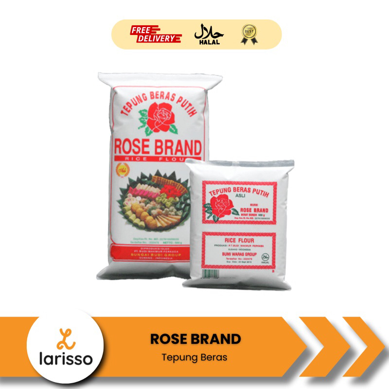 

Rose Brand Tepung Beras 500gr [KEMASAN EKONOMIS]