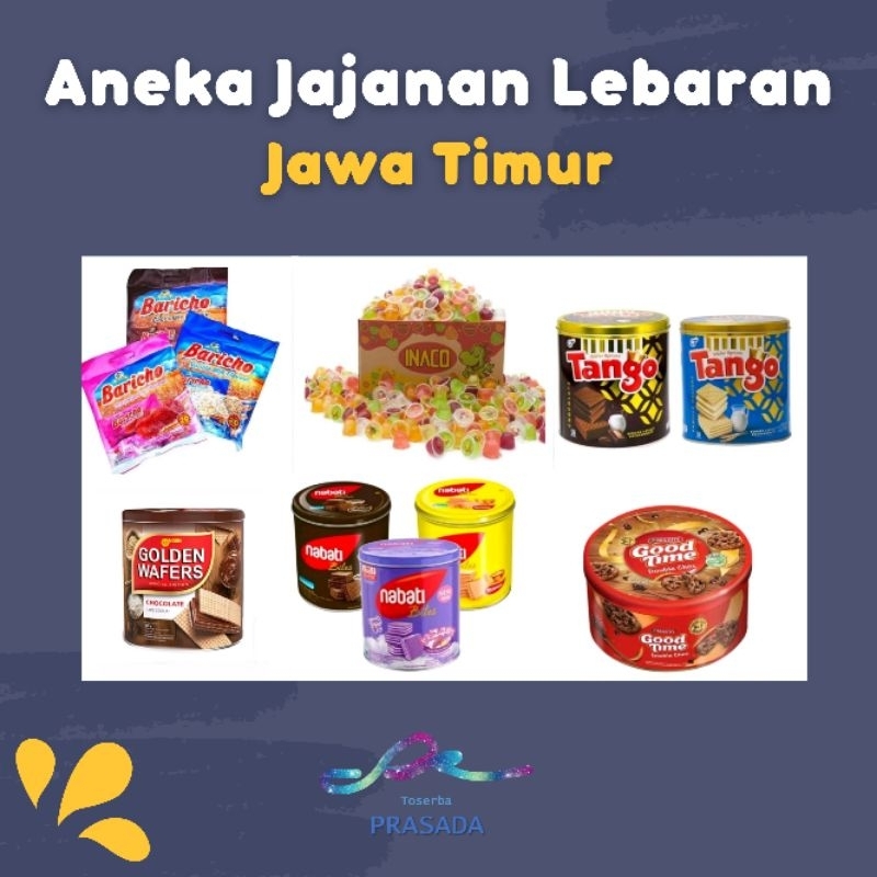 

Aneka Jajanan Jatim - Tango Inaco Nabati Yupi Baricho dll