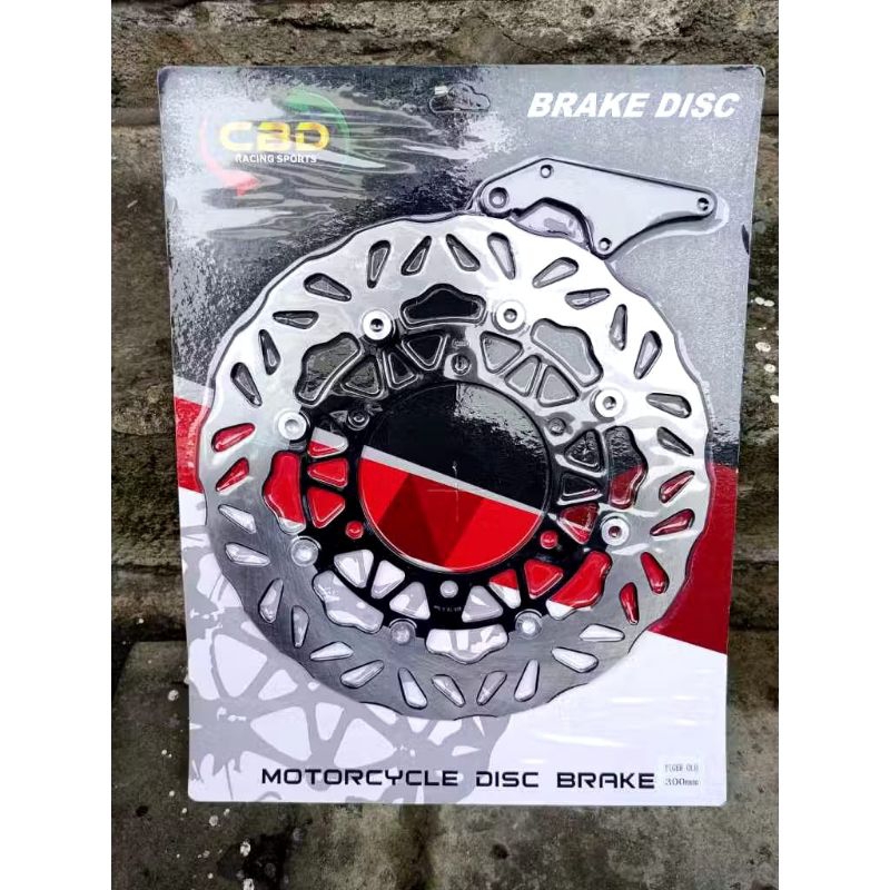 (COD) Piringan Cakram Honda Tiger Lama CB 150 R verza lebar 300 mm plus breket CBDiringan Cakram Hon