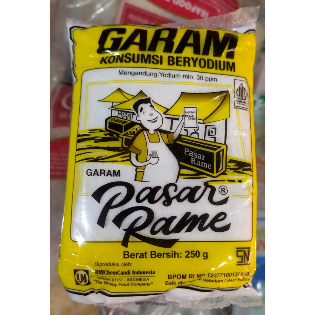 

GARAM PASAR RAME 250 GRAM