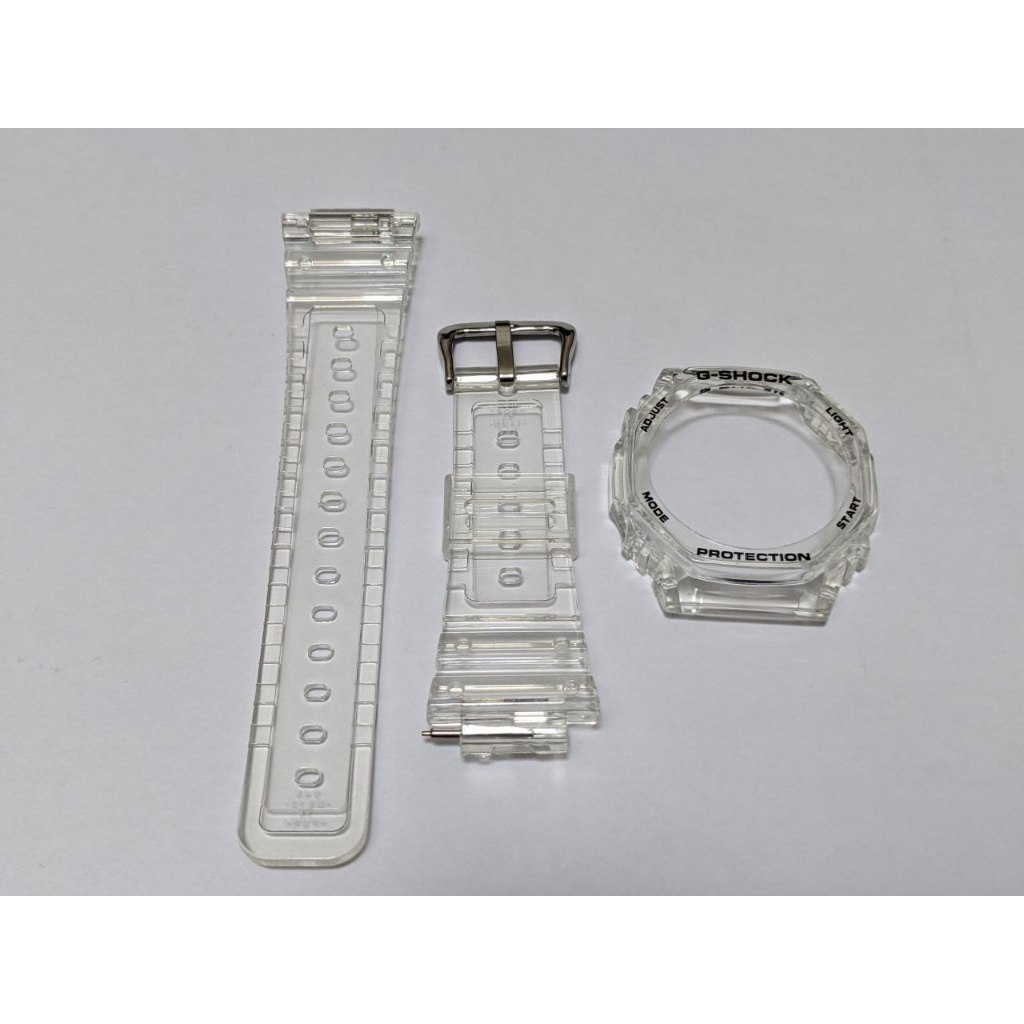 BNB STRAP BEZEL G SHOCK GSHOCK GA 2100 GA 2110 GA2100 JELLY CLEAR TRANSPARAN POLOS