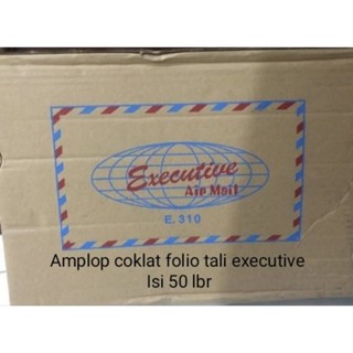 

amplop coklat tali executive E.310 1box 50pcs untuk melamar kerja / mengirim dokumen