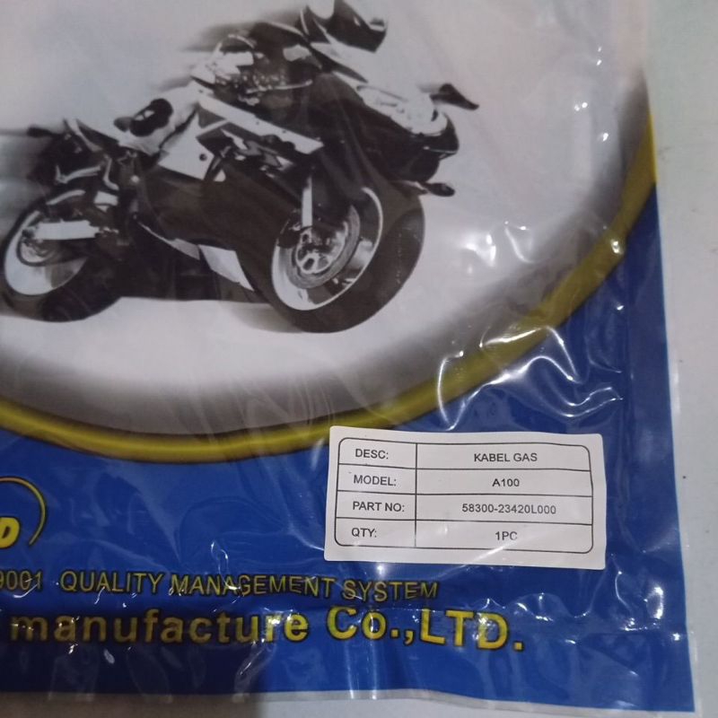 KABEL GAS MOTOR SUZUKI A100