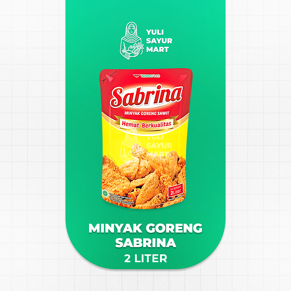 

Minyak Goreng Sabrina 2 Liter - Yuli Sayur Mart