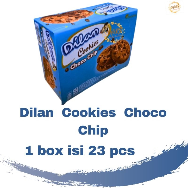 

Dilan Cookies Choco Chip 1 Box Isi 23 Pcs