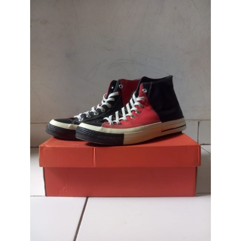 PRELOVED Converse 70 HI University Red/Black