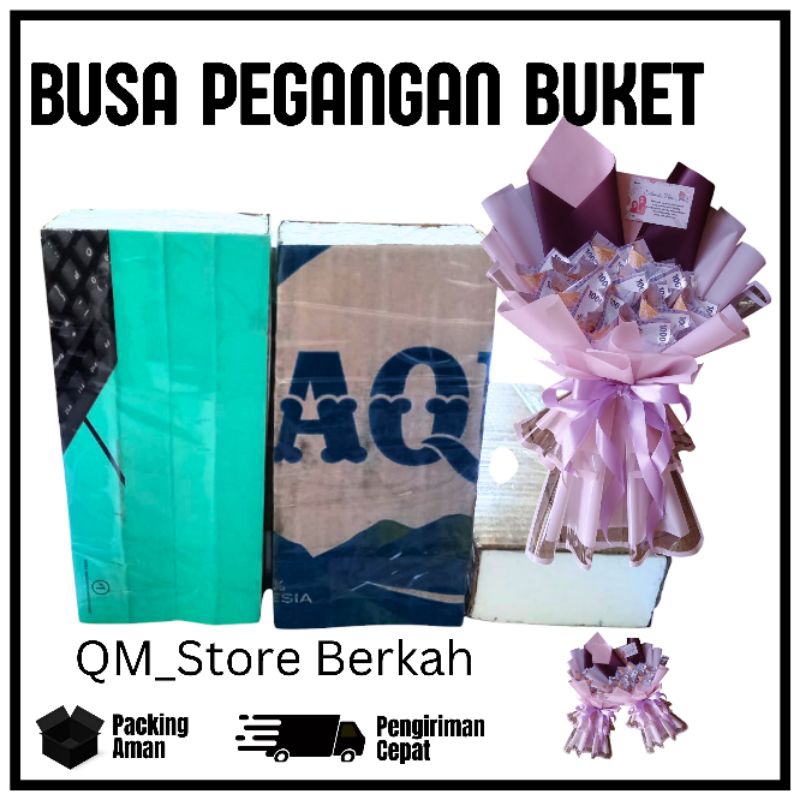 

Busa Kardus Pegangan Buket, Tidak lagi repot membuat buket