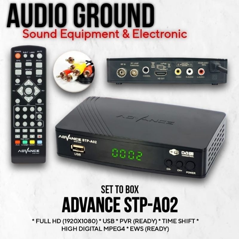 SET TO BOX STB ADVANCE STP-A02 ORIGINAL PRODUCT
