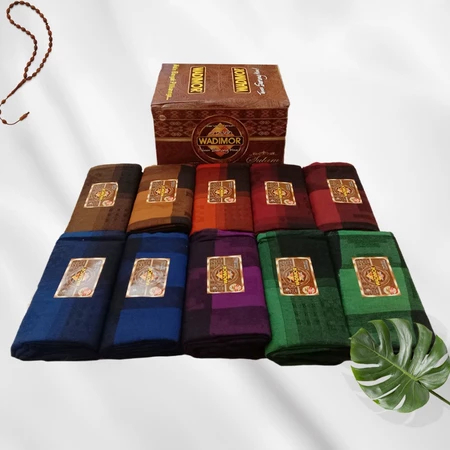 Sarung WADIMOR - Sarung Dewasa - Sarung Tenun Sholat Pria