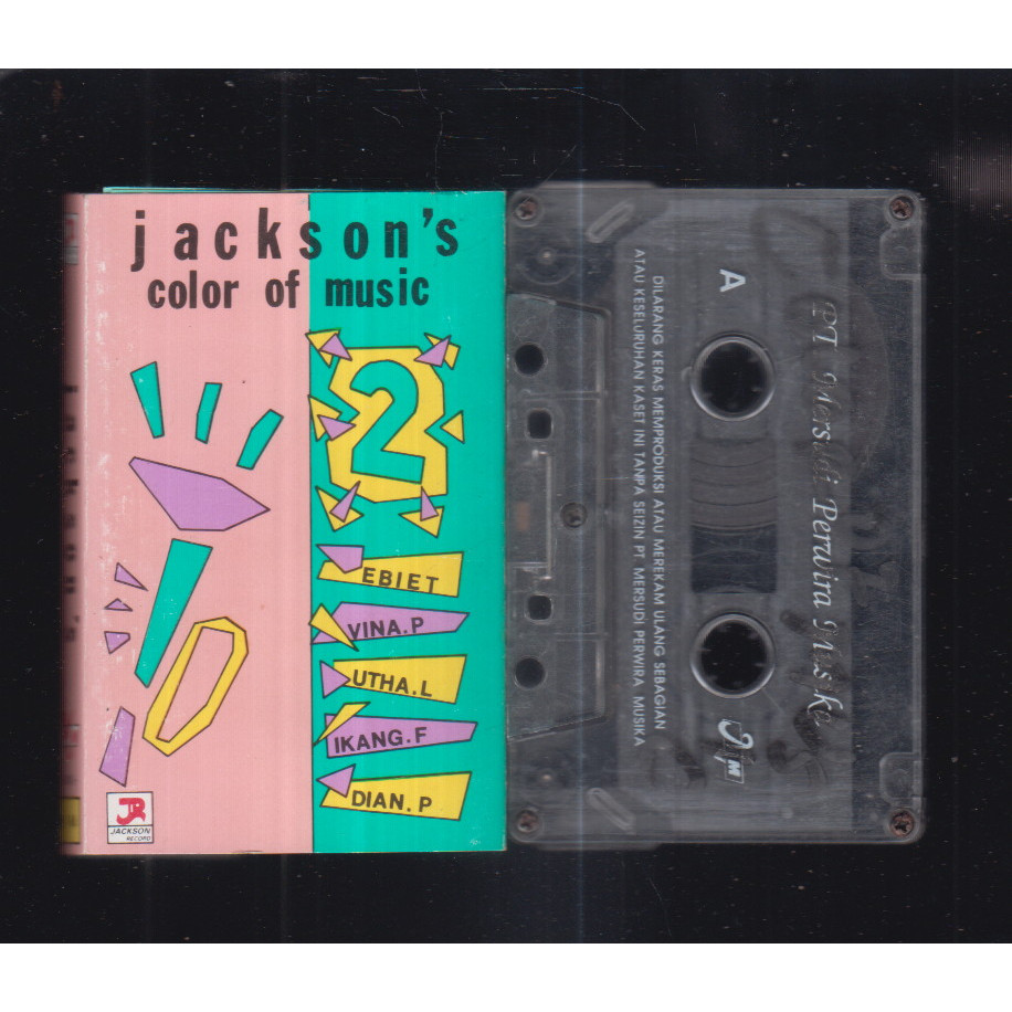 KASET PITA JACKSONS COLOR OF MUSIC