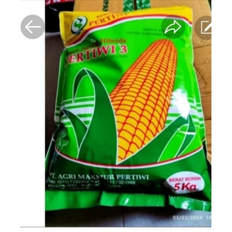 benih unggulan  Pertiwi 3  kemadan 5kg