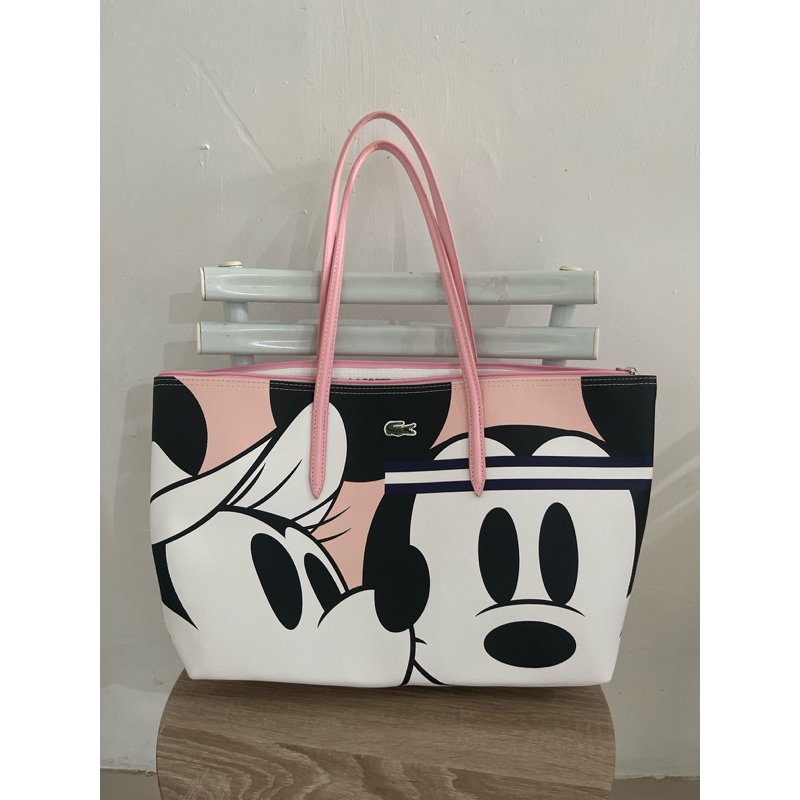 Tote Lacoste Mickey Soft Pink