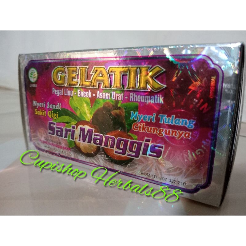 GELATIK SARI MANGGIS Herbal Kapsul Original