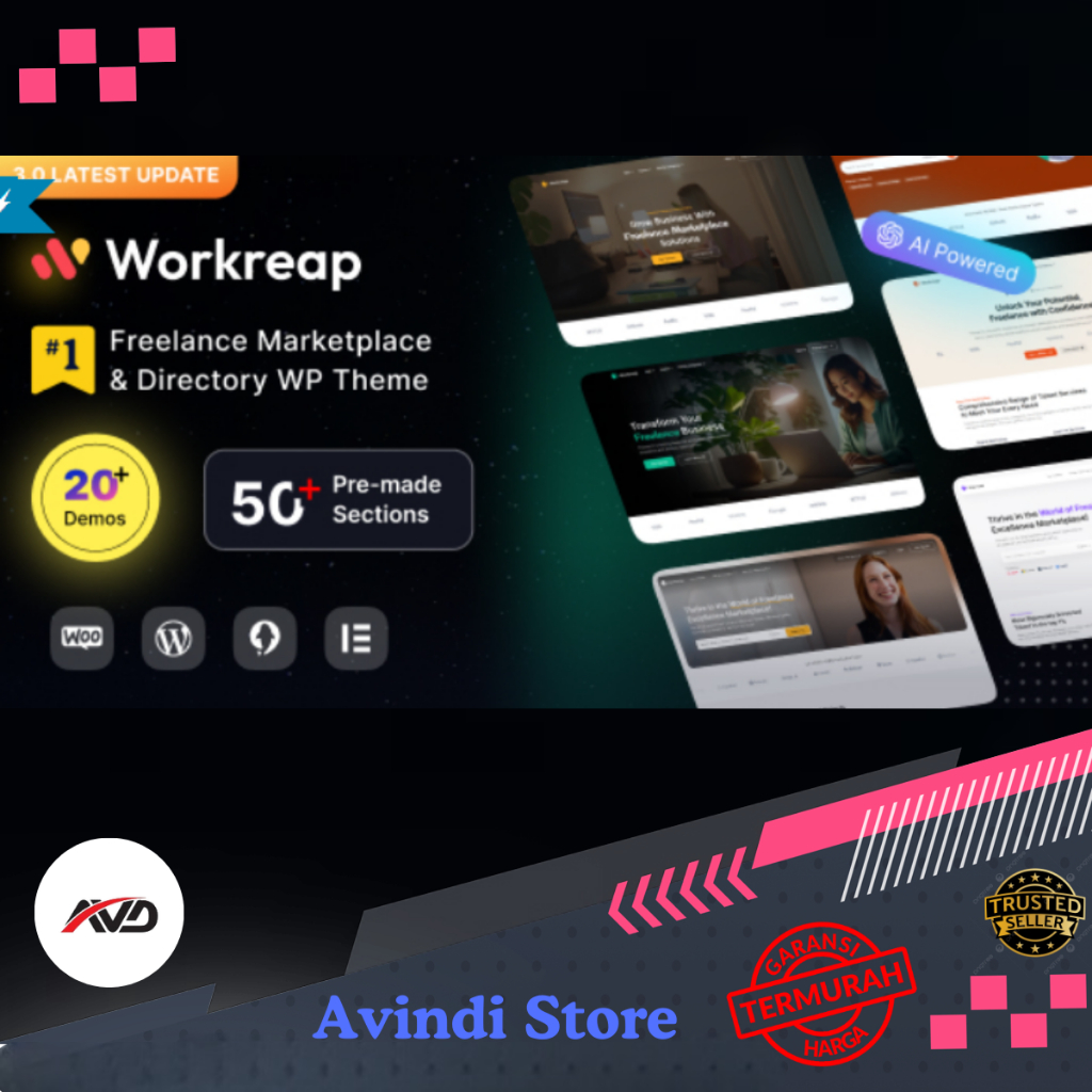 Workreap - Freelance Marketplace WordPress Theme