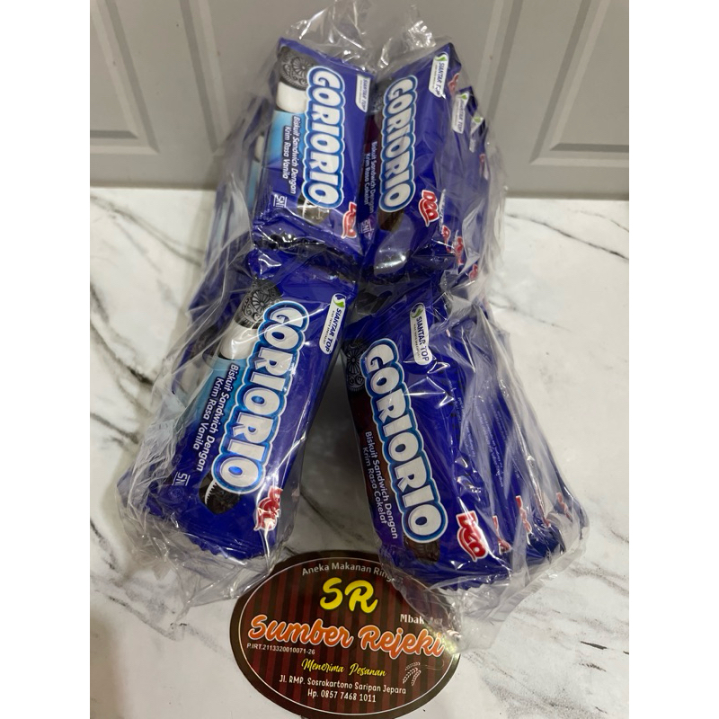 

GORIORIO BISKUIT SANDWICH ISI 20 BUNGKUS
