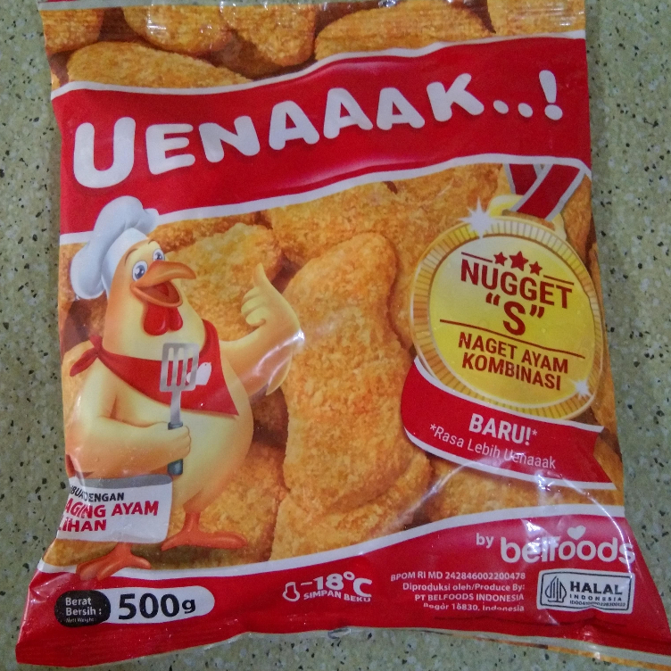 

Belfood Nugget 500gr