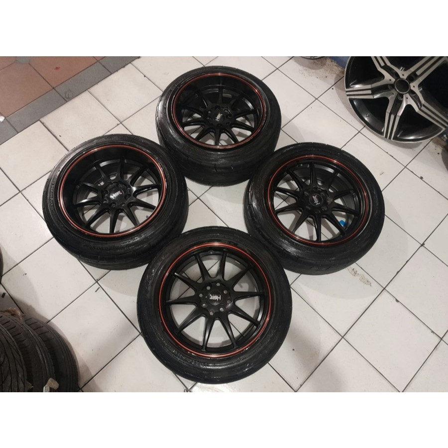 Velg Mobil Bekas TRIBEL HSR R16 Jazz Vios Yaris Etios Sirion Swift