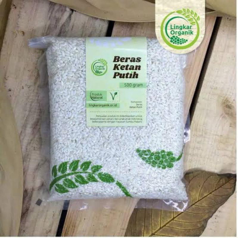 

BERAS KETAN PUTIH LINGKAR ORGANIK 500GR