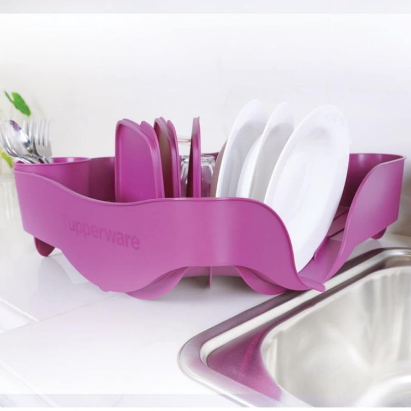 Dish Rack Tupperware - Purple