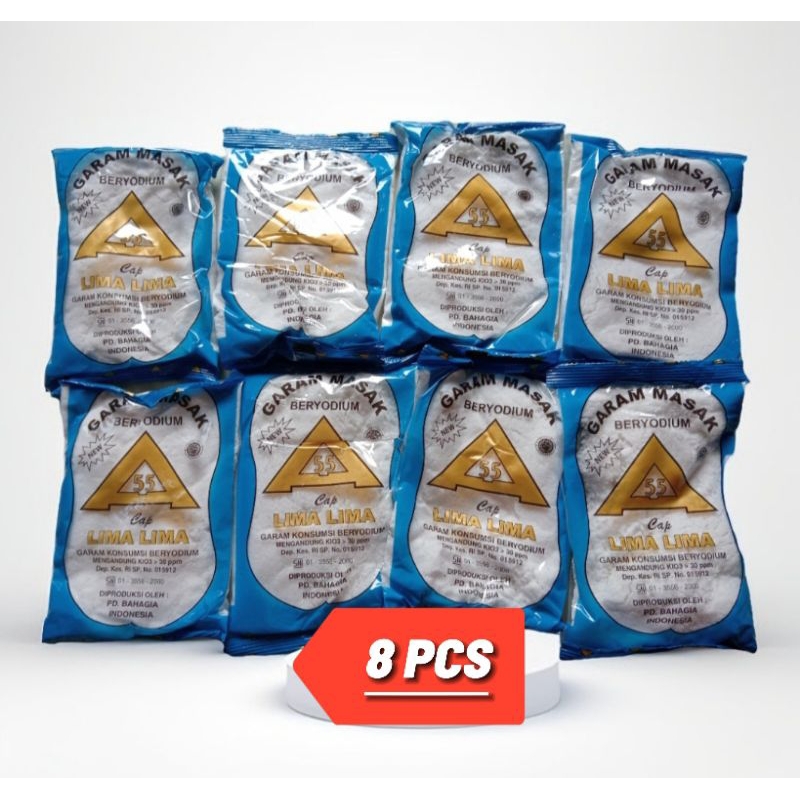 

Garam masak beryodium murah berkualitas/ Garam Dapur/ Garam Halus