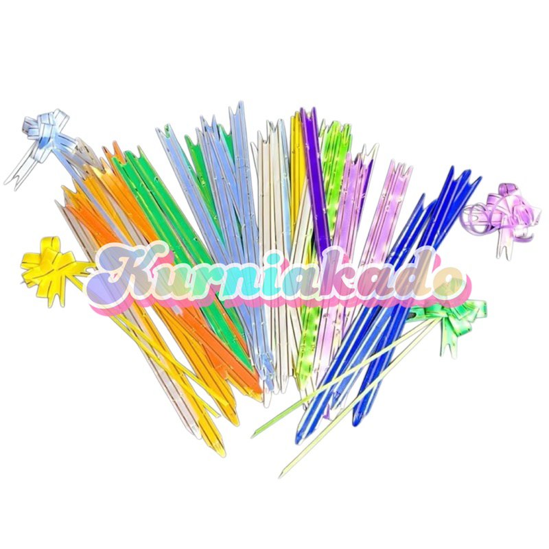 

Pita tarik pita serut kecil mini 10 pcs pita dekorasi kado ulang tahun pita tarik lis emas gold mewah kurnia kado